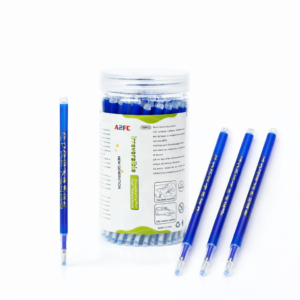 Stylo de Traçage Effaçable pour Tissu – Marqueur Couture Thermo-Effaçable à Chaud et à Froid – Pointe Fine & Moyenne – Stylo pour Couture, Broderie, Patchwork – Encre Non Toxique Bleu / Rouge